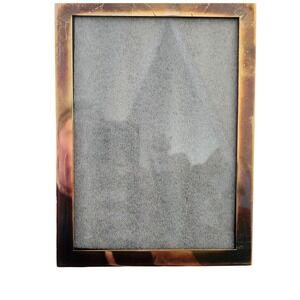 Pottery Barn Picture Frame 5x7 Bronze Copper Metallic Rectangular Modern
